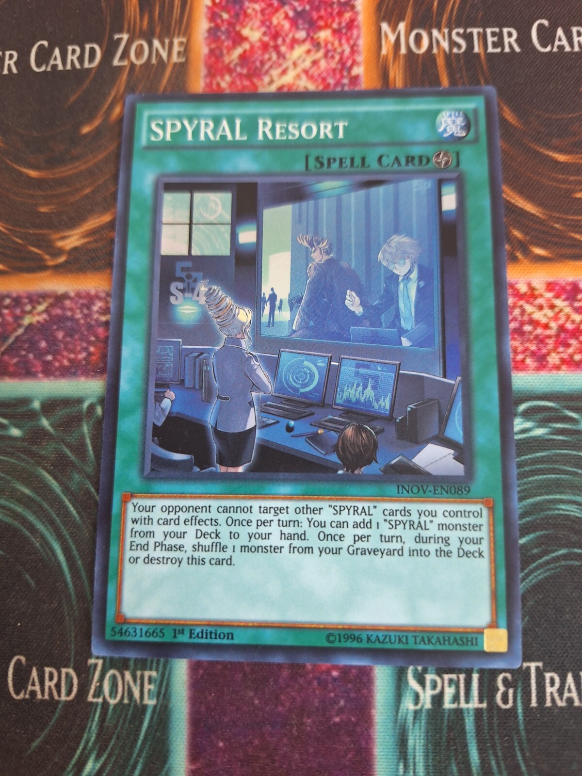 Yu-Gi-Oh! SPYRAL Resort INOV-EN089 Super Rare 1st Edition Near Mint