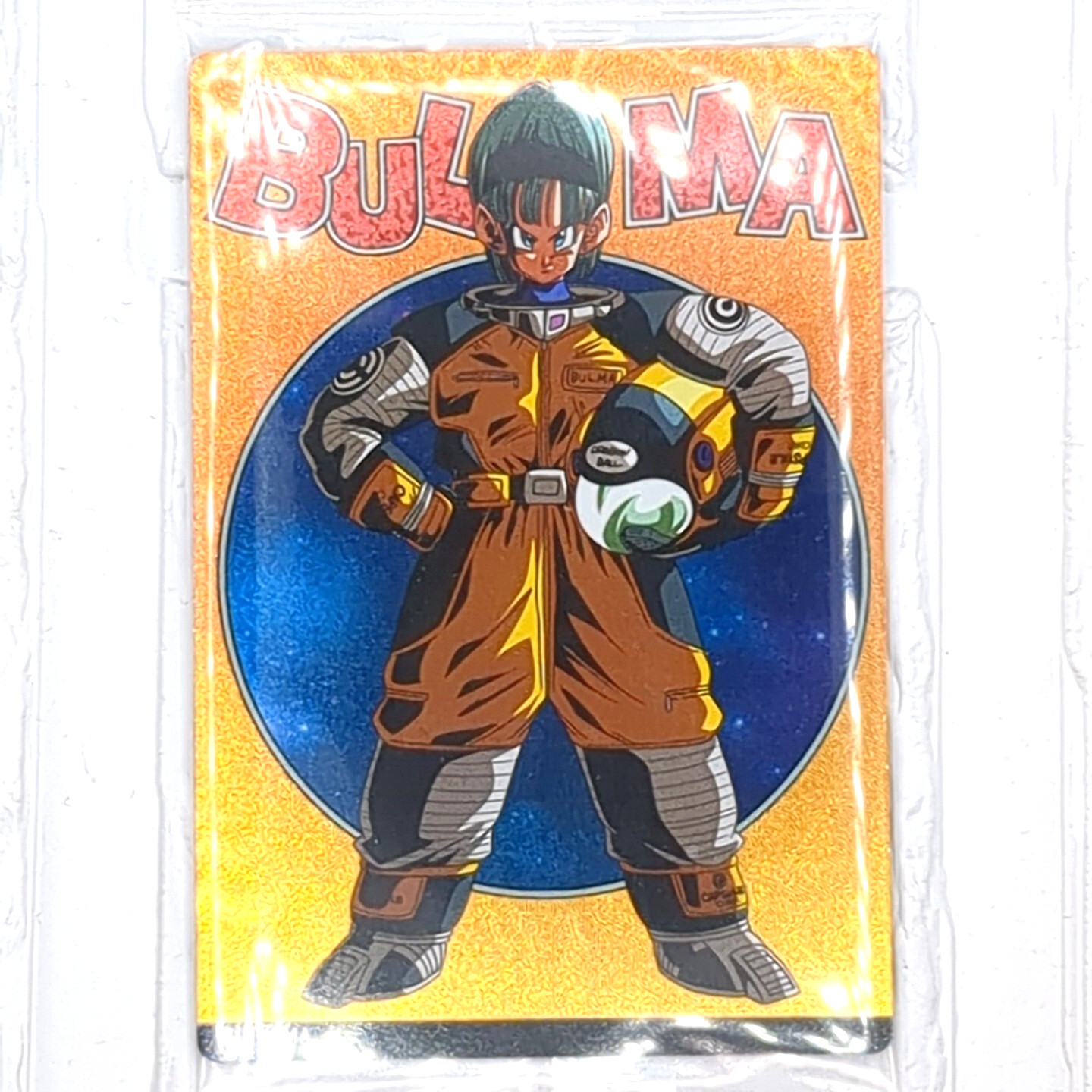 2-14 N Bulma Dragon Ball Itajaga Plastic Trading Card New New NM Sealed Unopened