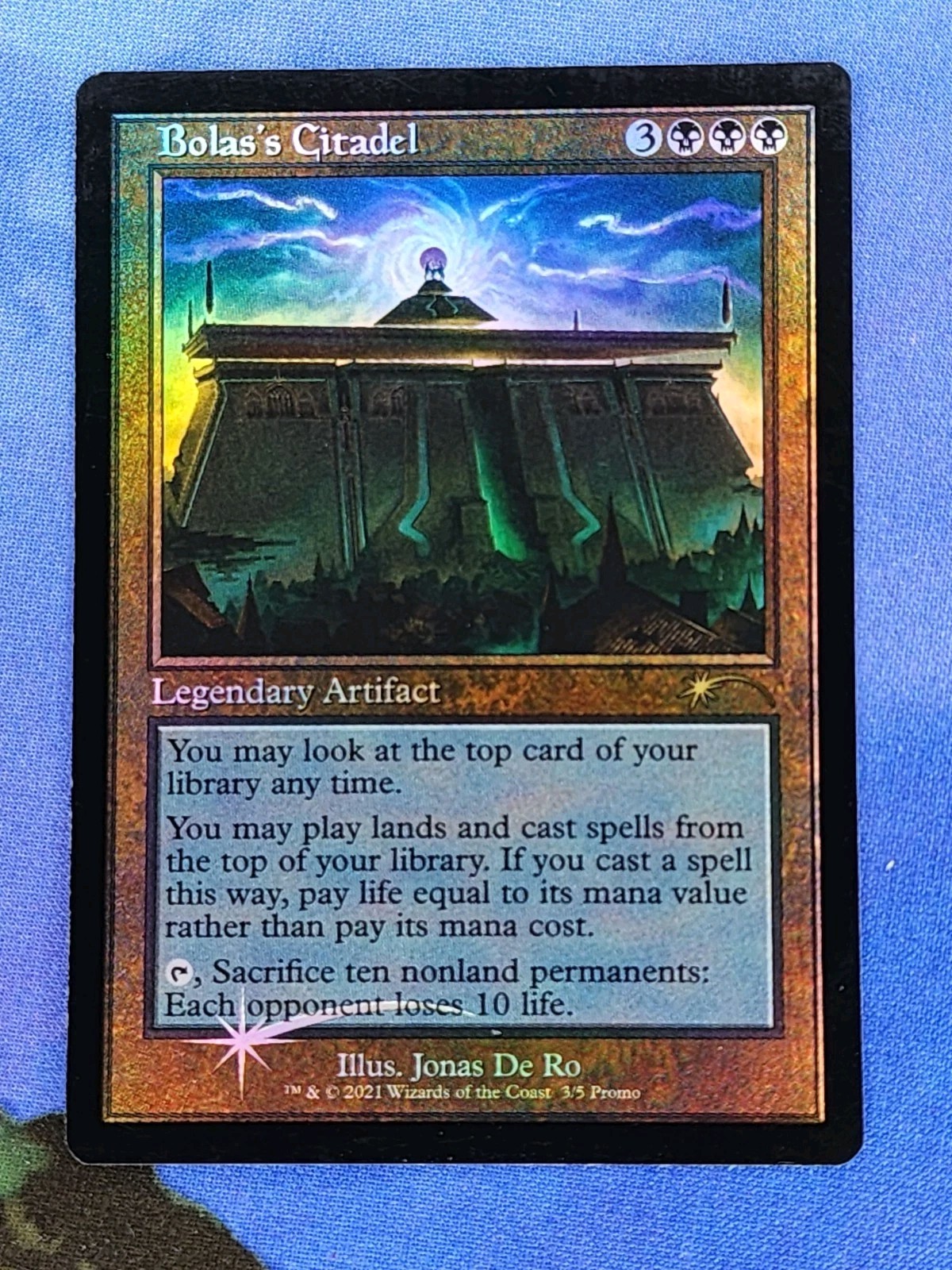 1x FOIL RETRO Bolas’s Citadel, NM, PLG21, Magic: the Gathering, MtG