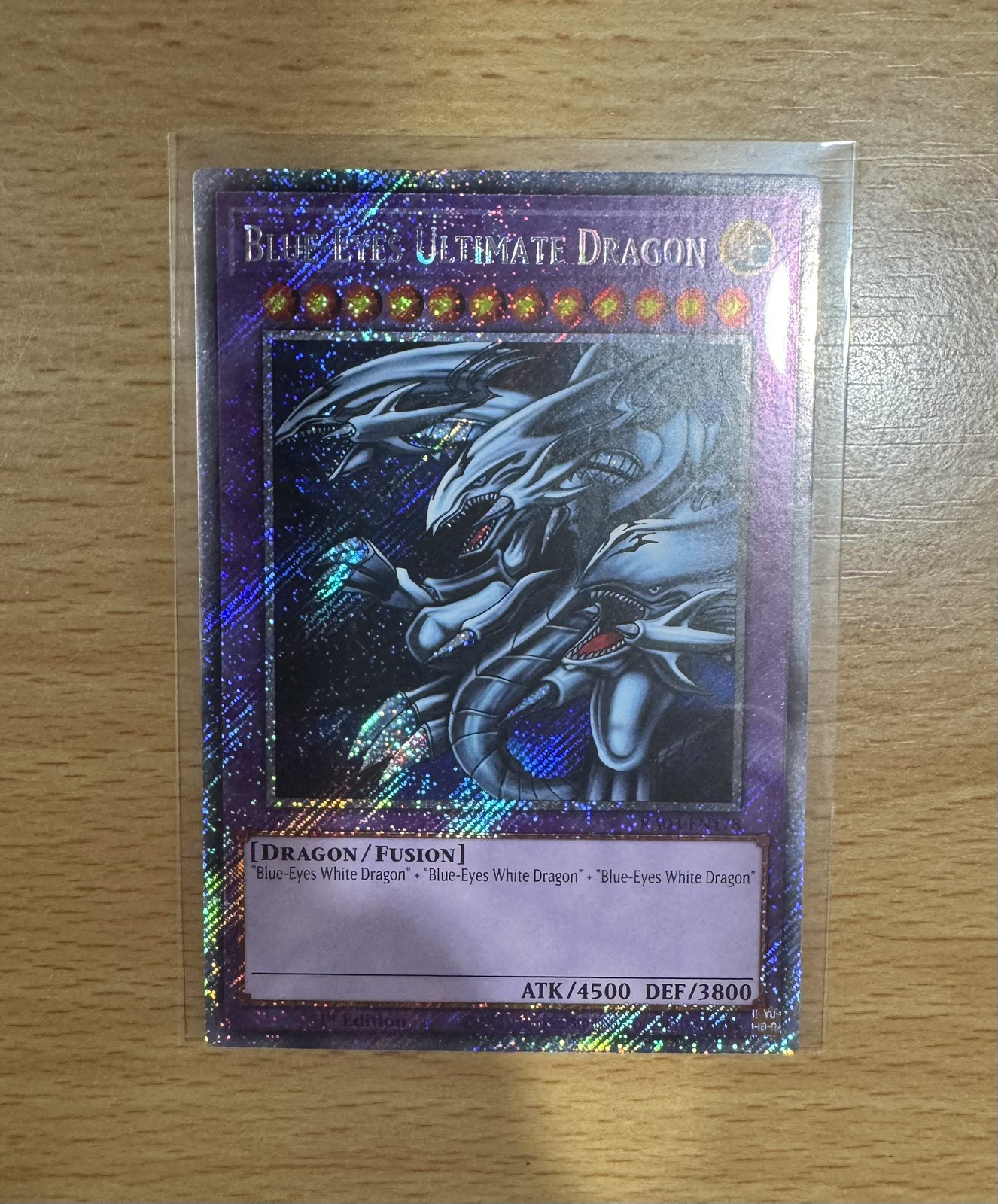 Blue-Eyes Ultimate Dragon (Platinum Secret Rare) RA03-EN178