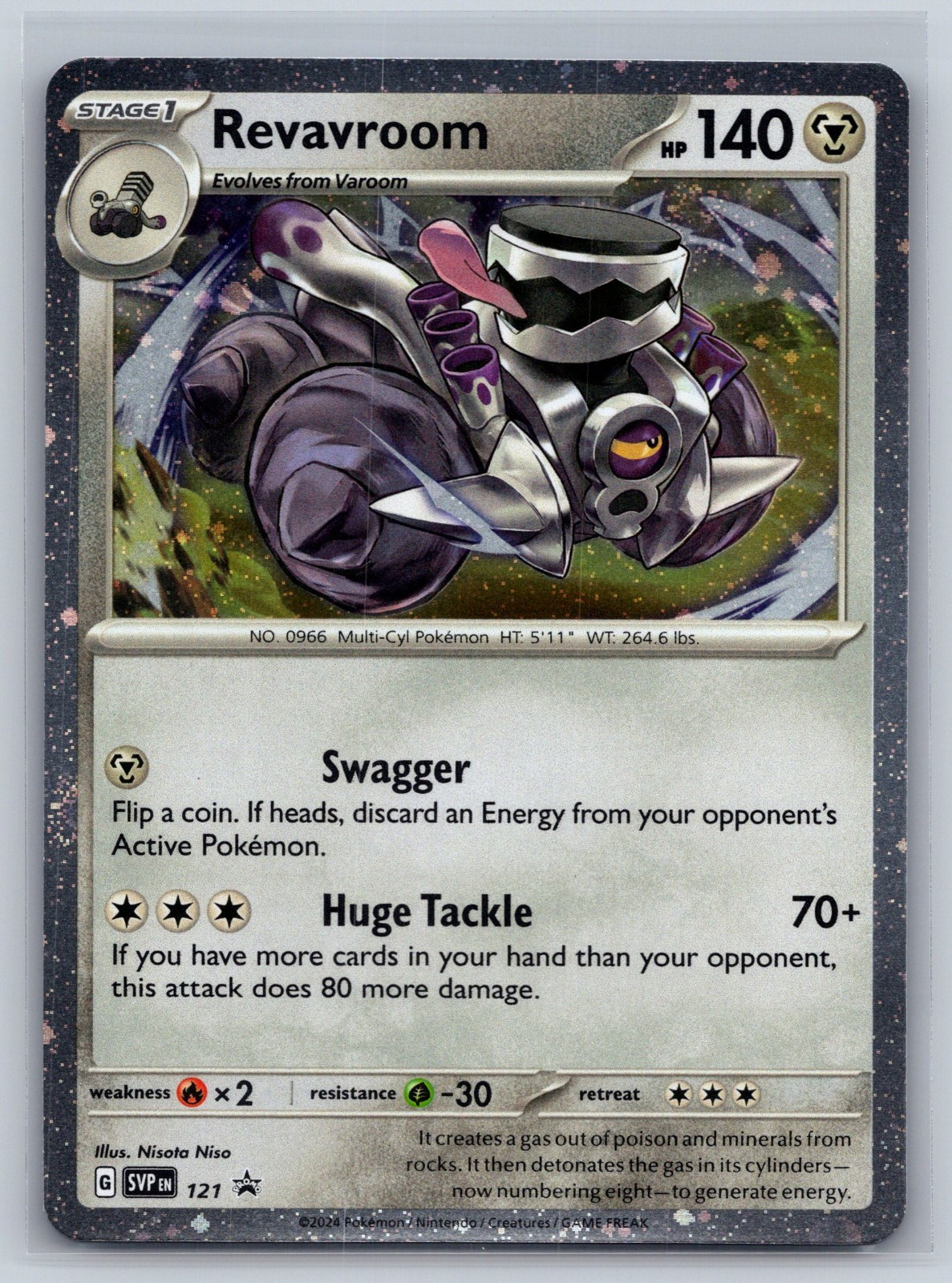 Revavroom – 121 (Cosmos Holo) 121 Sv: Scarlet & Violet Promo Cards Holo LP