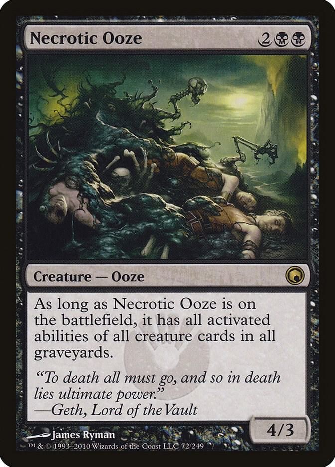 Magic: The Gathering Scars of Mirrodin Necrotic Ooze