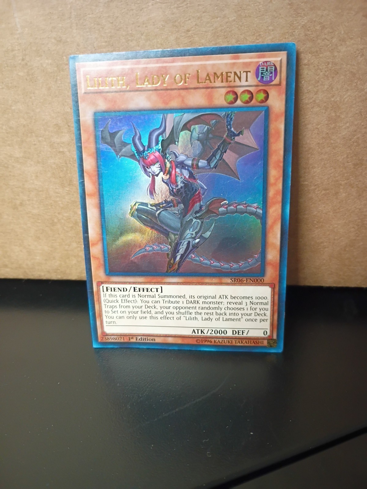 Lilith, Lady of Lament SR06-EN000 Lair of Darkness 1st Edition