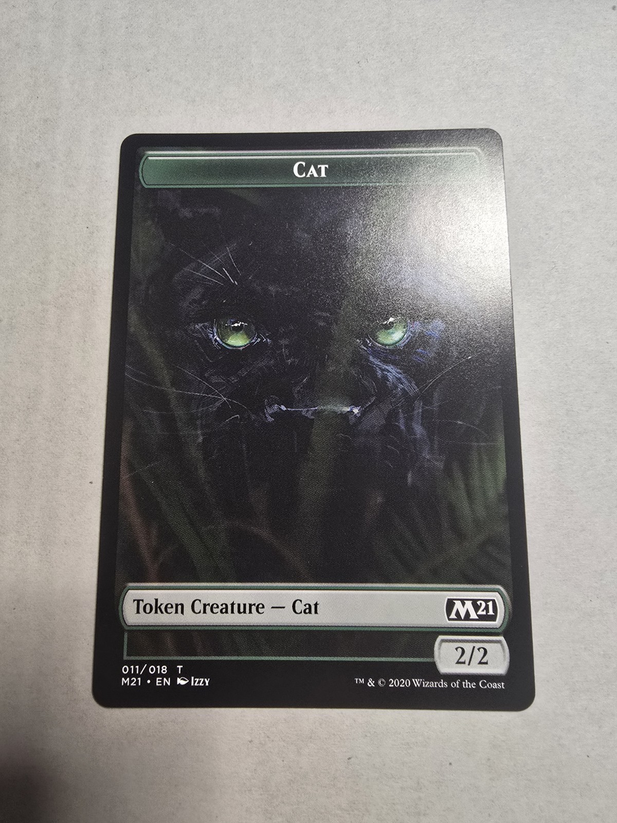Cat (011) Token Core Set 2021 Regular