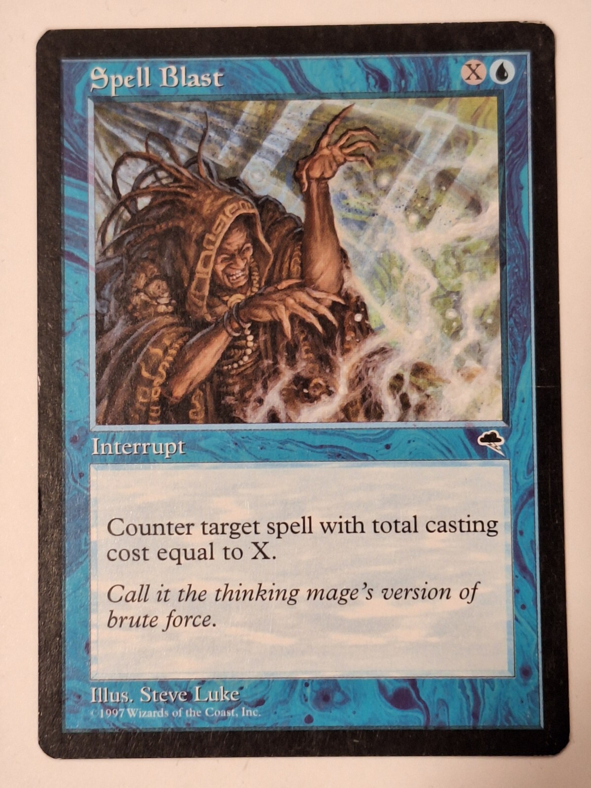 Spell Blast – Tempest – Magic the Gathering MTG Nice!