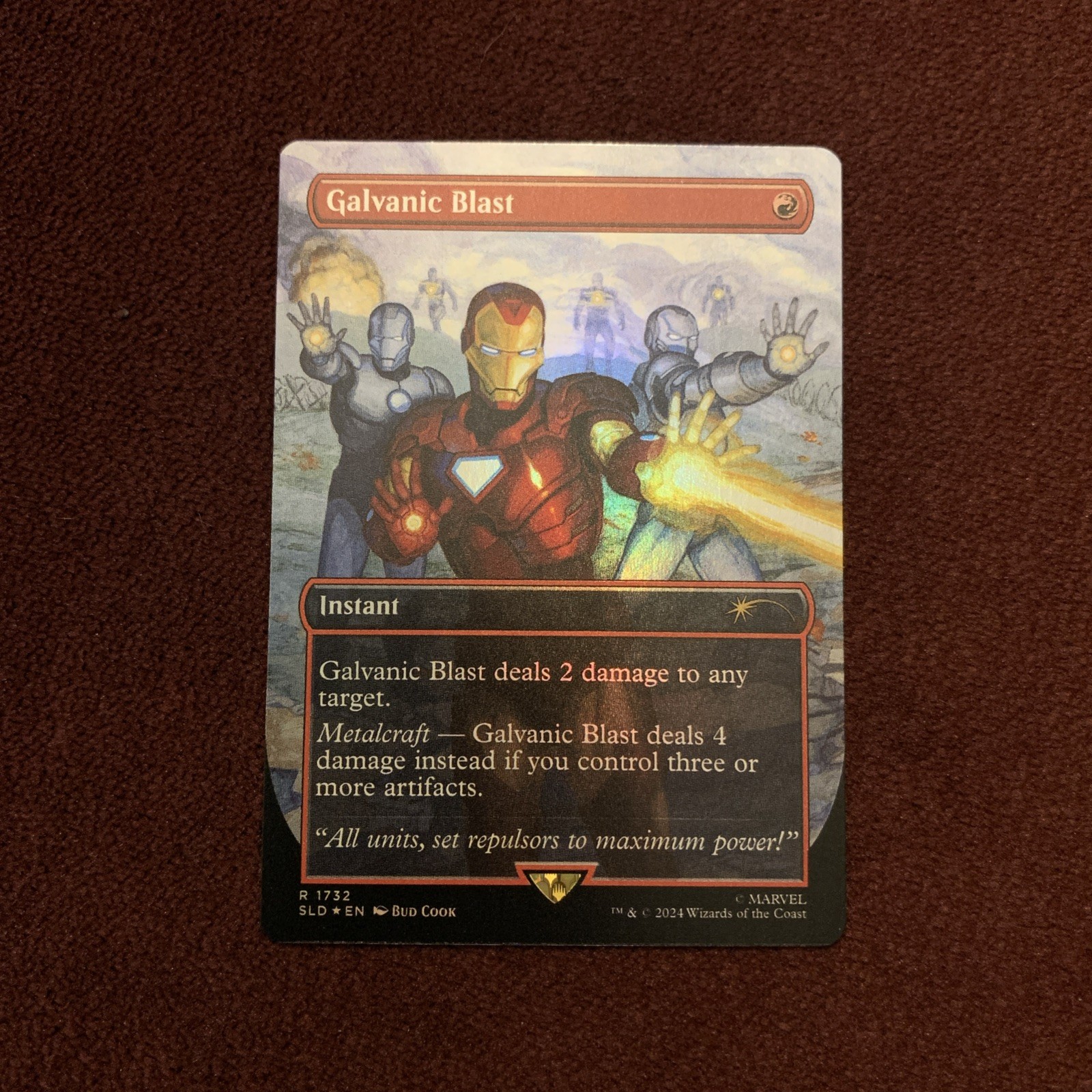 Galvanic Blast (Rainbow Foil) Secret Lair Drop Foil