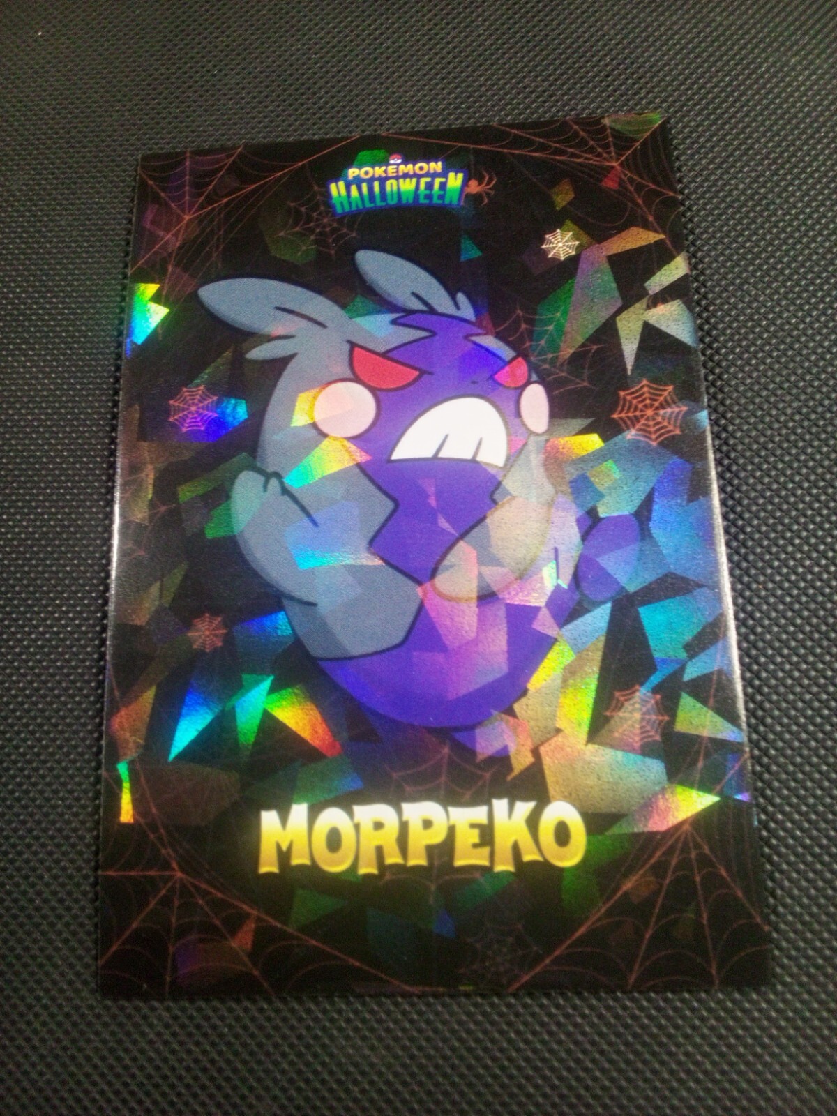 Pokemon 2024 Card Database Halloween Set Morpeko #2 Cracked Holo Peru US Seller