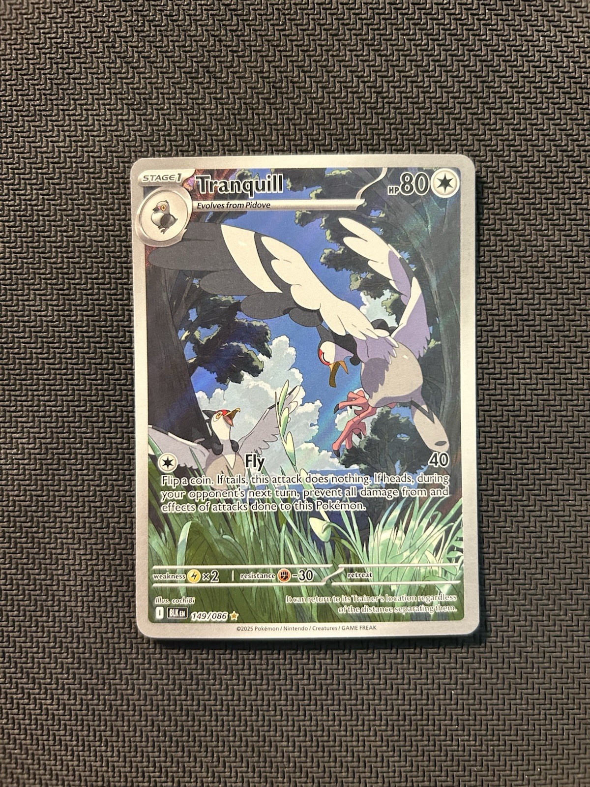 Pokmeon TCG Tranquill 149/086 English! NM Condition! See Description!
