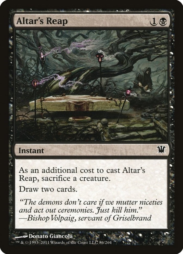 NM – Altar’s Reap [ISD – 86] Innistrad