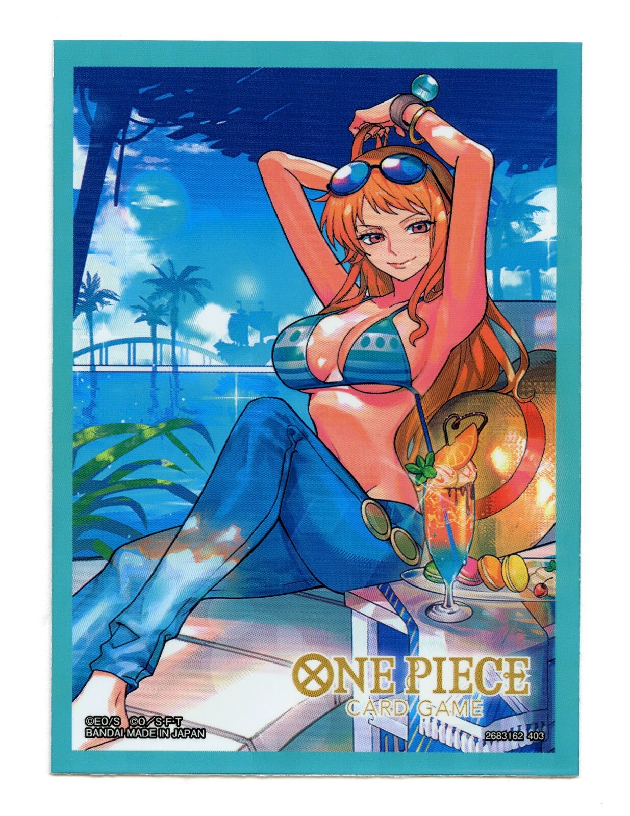 ONE PIECE Official Sleeves vol.4 Nami Individual Card Sleeve Bandai