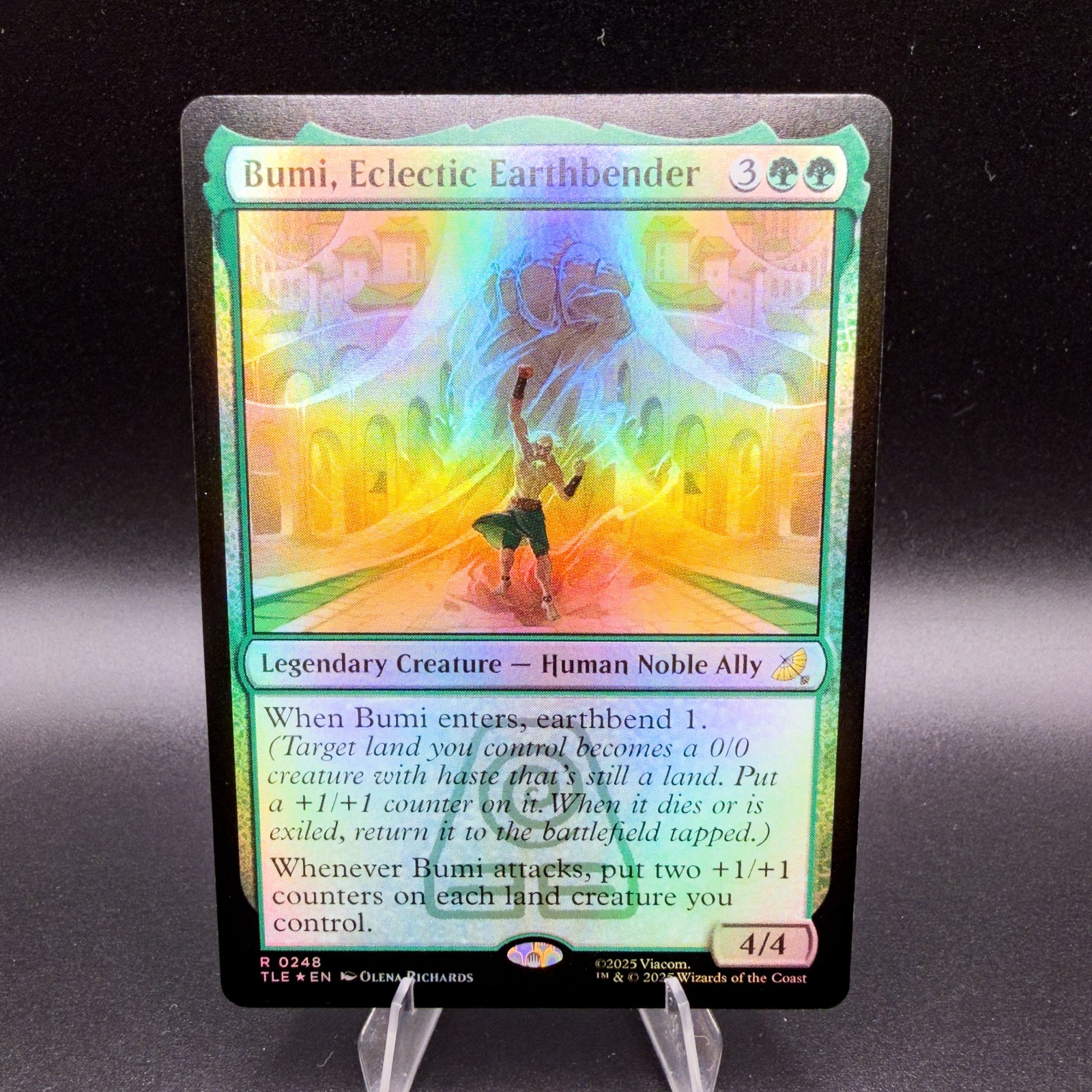 Bumi, Eclectic Earthbender Avatar: The Last Airbender: Eternal-Legal Foil