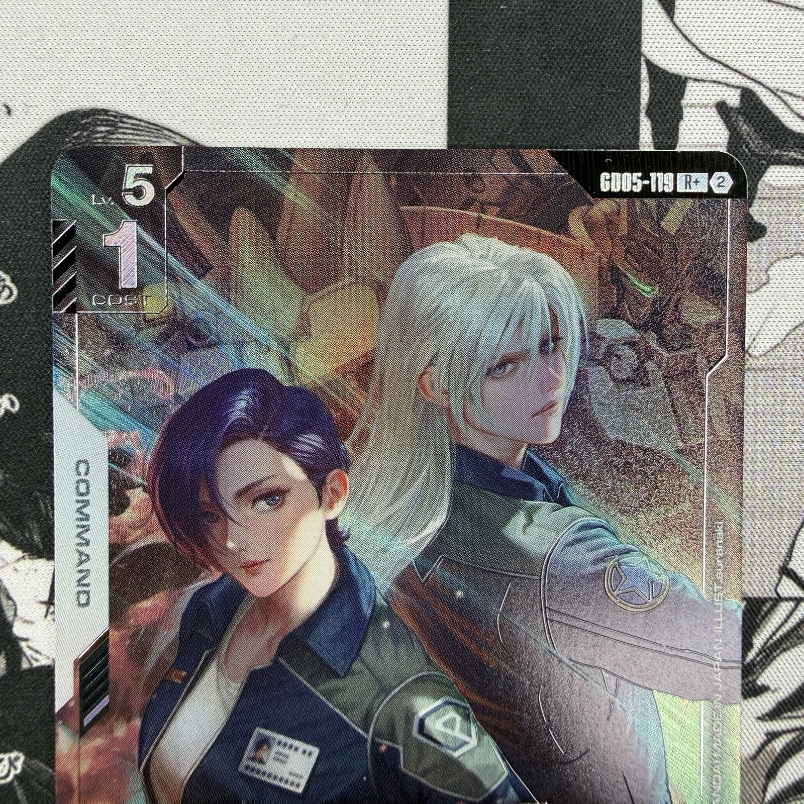 Gundam Card Game – A Wind Against Fires (R+) – Freedom Ascension (GD05-119)
