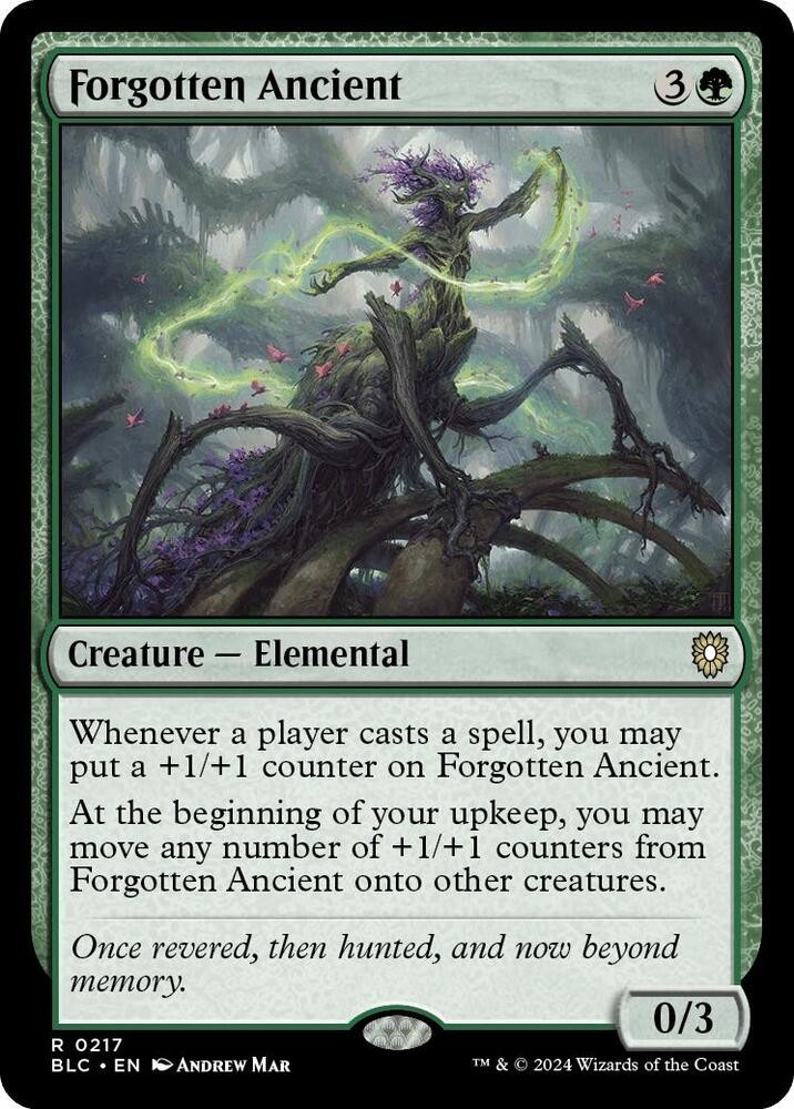 Forgotten Ancient 0217 MTG BLC Rare NP