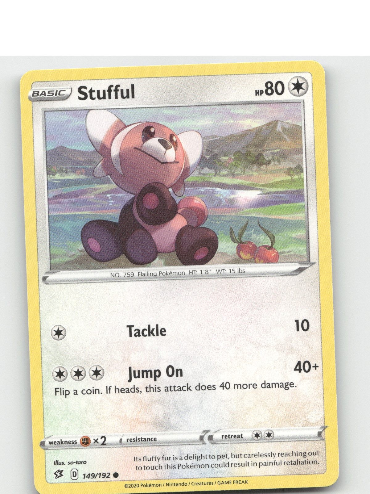 Stufful SWSH02: Rebel Clash [SWSH02 – 149/192]