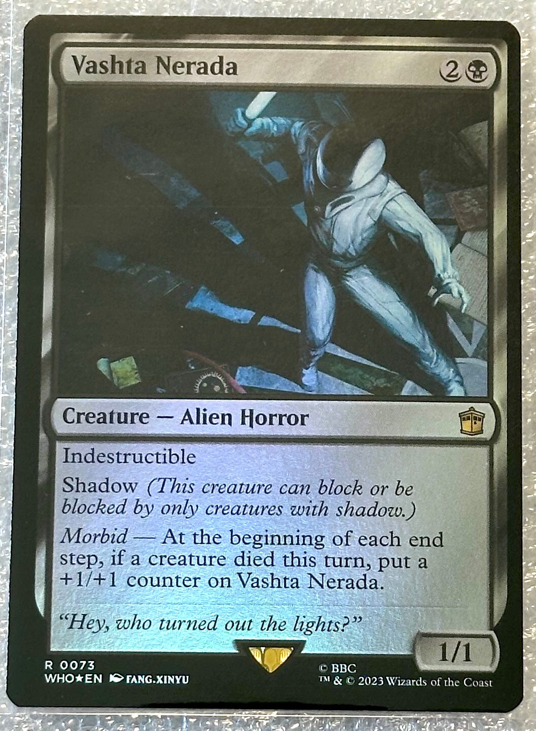 Vashta Nerada, Doctor Who Foil, Magic the Gathering, MTG, NM