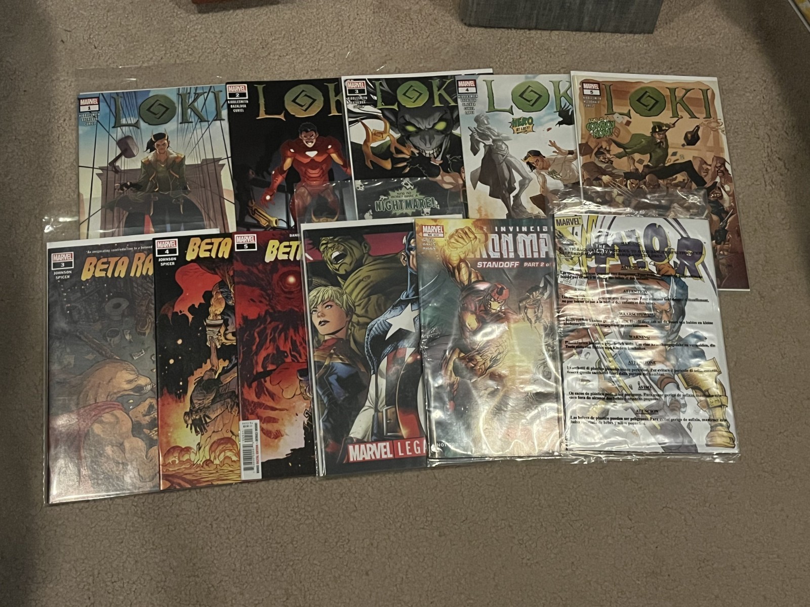 Daniel Kibblesmith LOKI COMPLETE RUN and Daniel Warren Johnson ARGENT STAR
