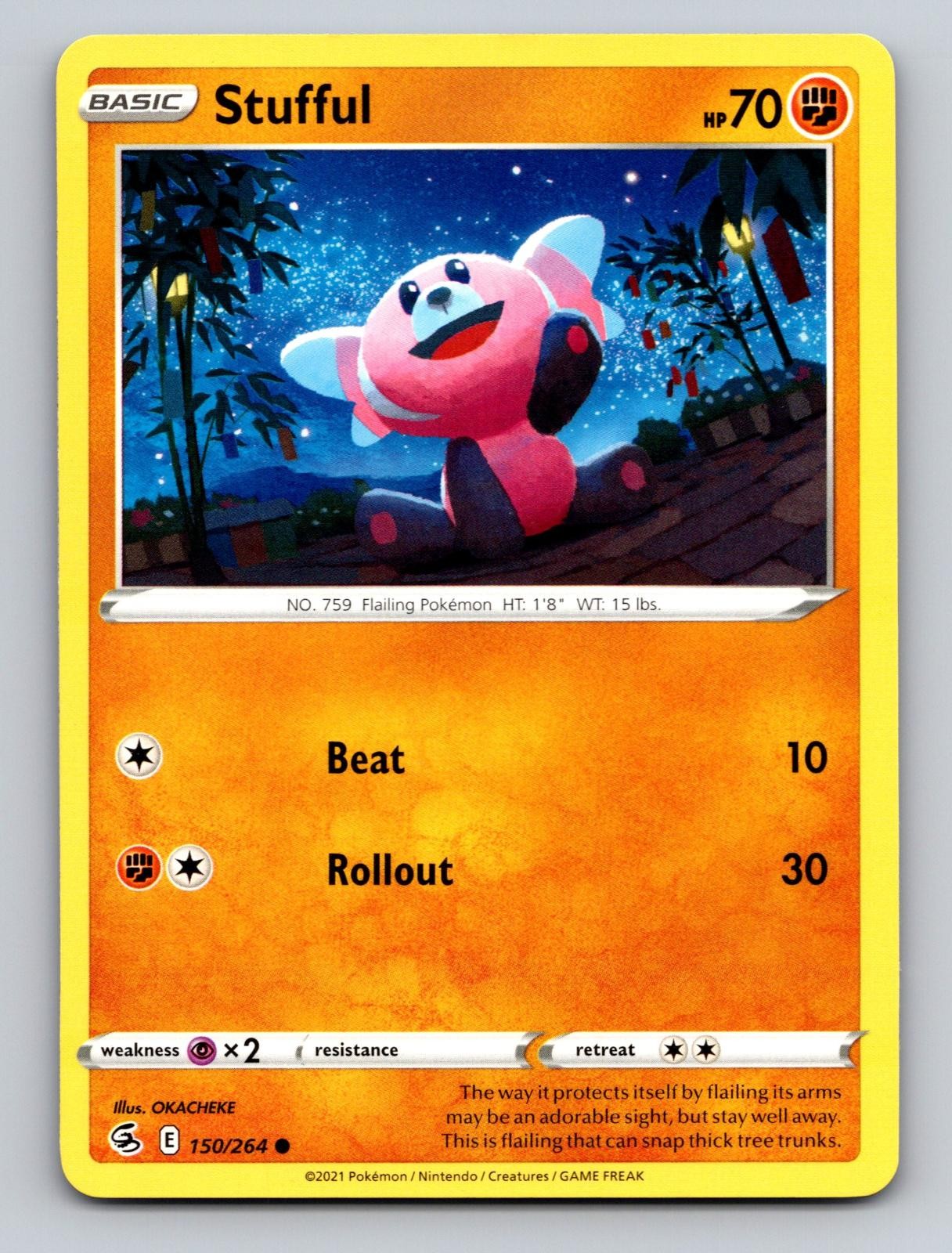 Stufful 150/264 Common Fusion Strike Near Mint