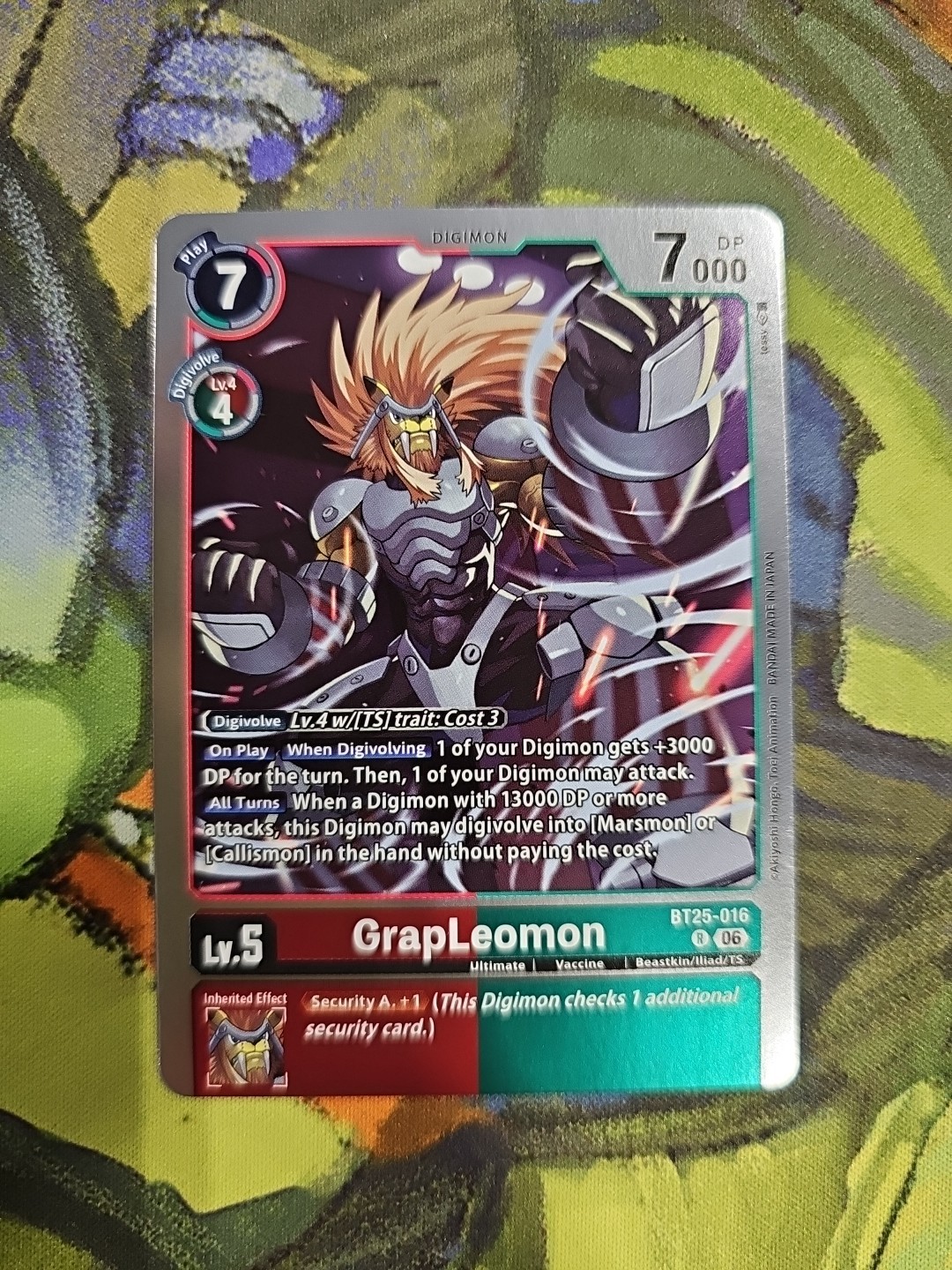 Digimon TCG BT25-016 Dual Revolution GrapLeomon