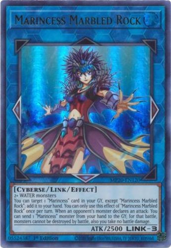 Marincess Marbled Rock – MP20-EN120 – Ultra Rare – 1st Edition – Lightly Played
