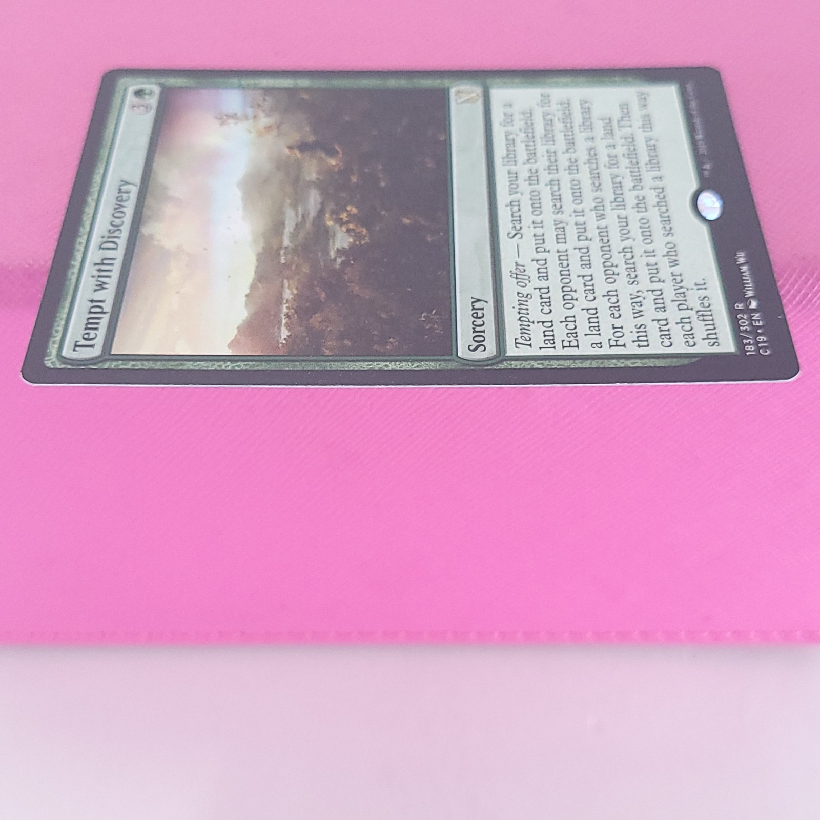 MTG LP Tempt with Discovery Commander 2019 Regular Magic The Gathering