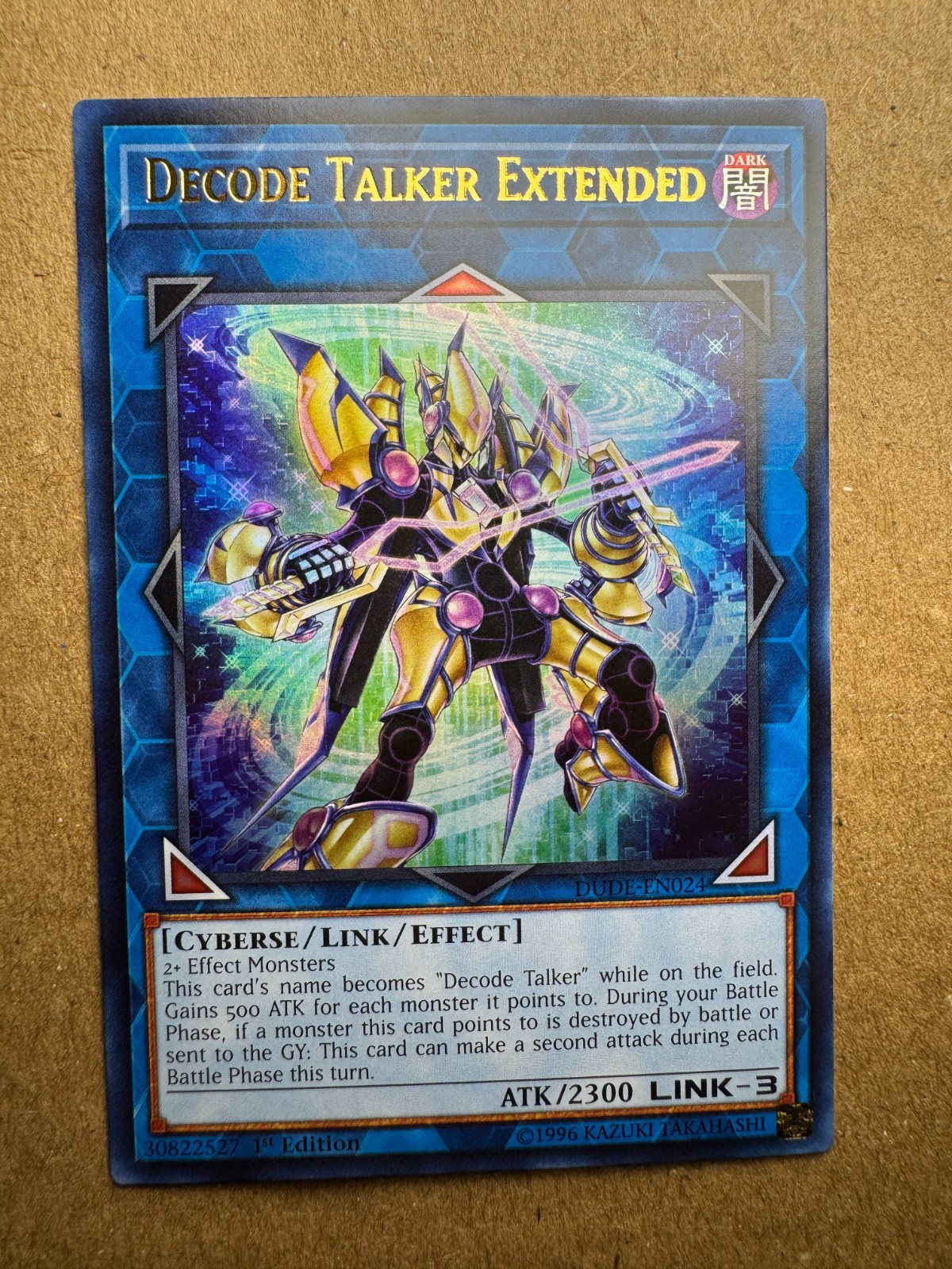 Decode Talker Extended DUDE-EN024 1st Yugioh