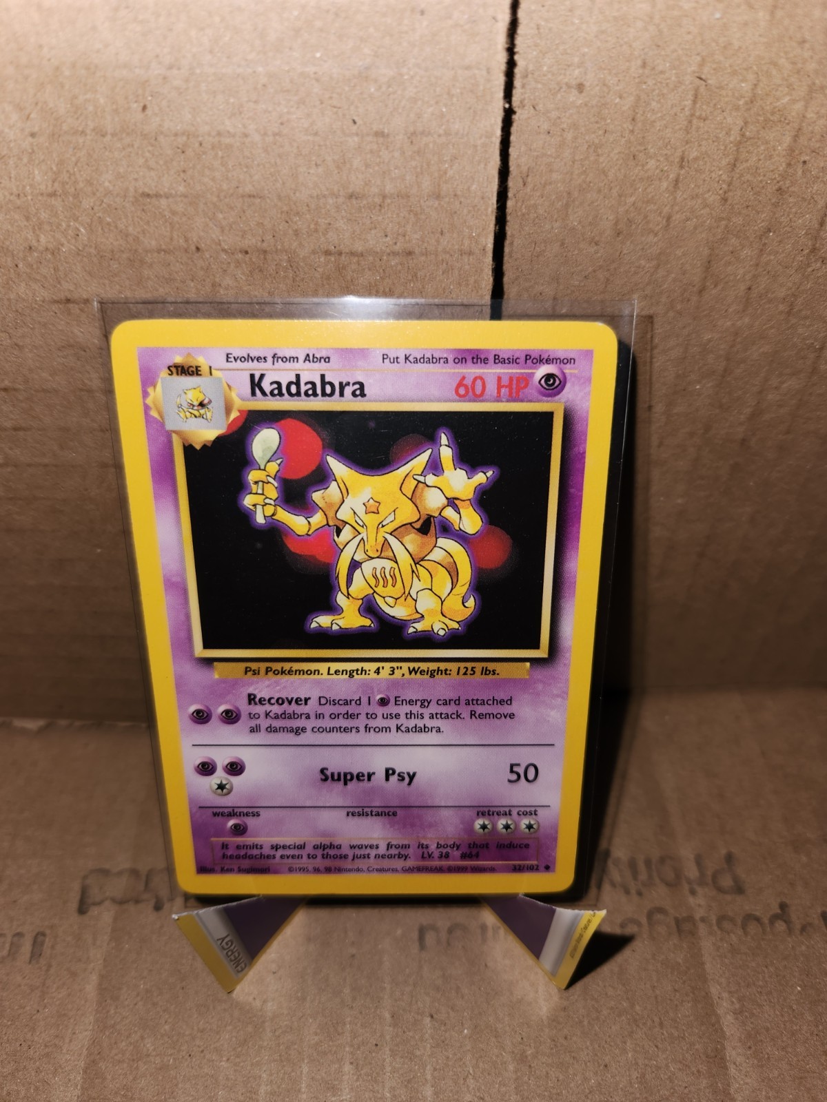 Kadabra 032/102 Base Set Regular
