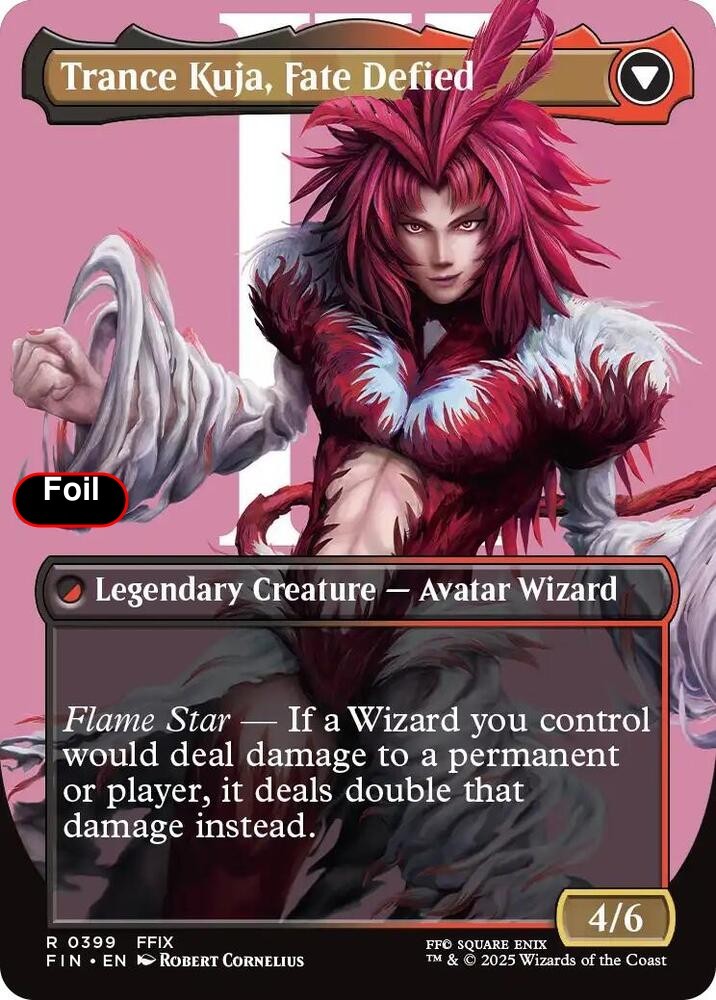 Foil Kuja, Genome Sorcerer (Borderless) – 399 – NM – FINAL FANTASY