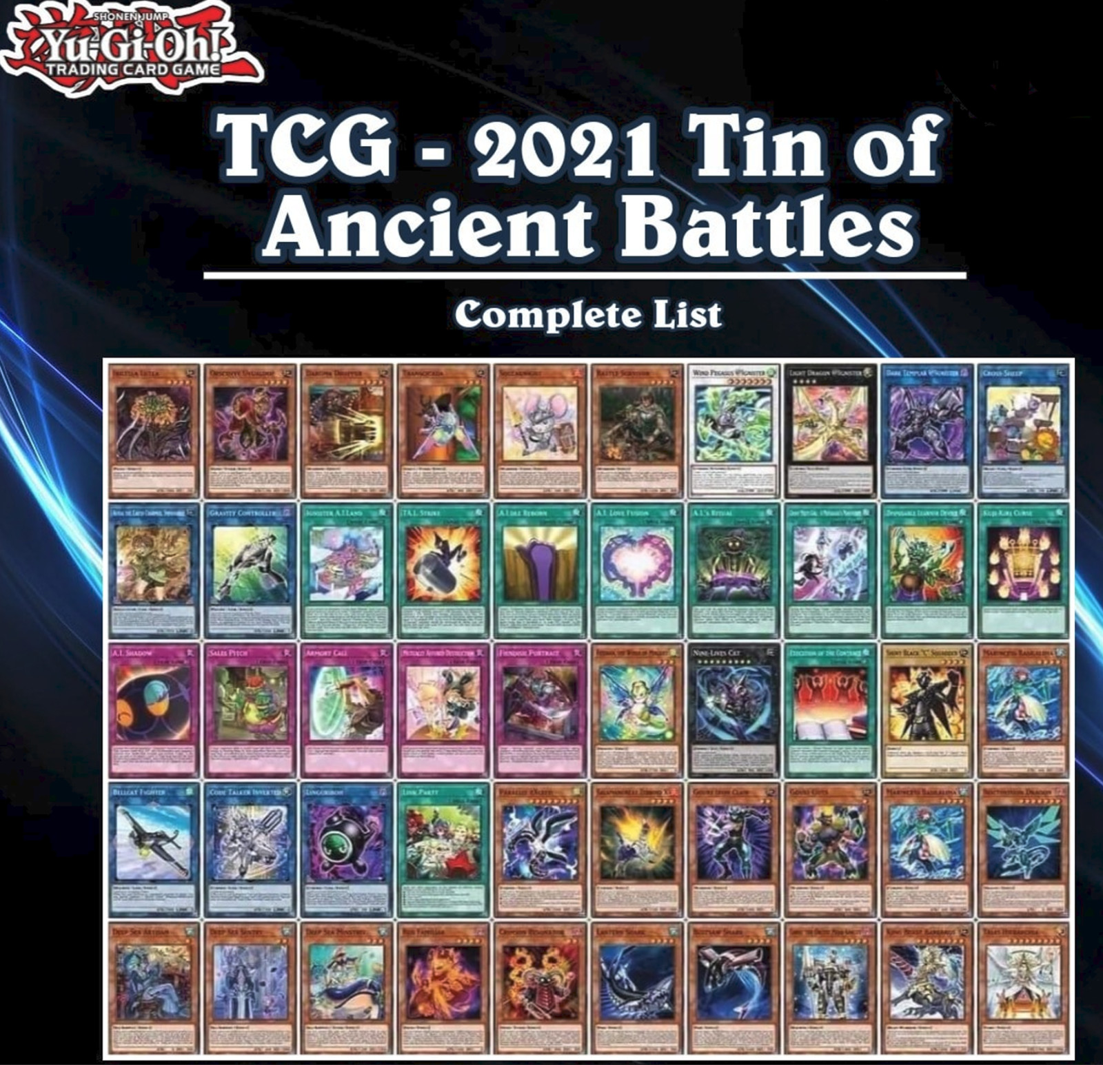 Yugioh! ~ MP21 ~ Tin of Ancient Battles ~ Pick Your Card! – Complete Your Deck!