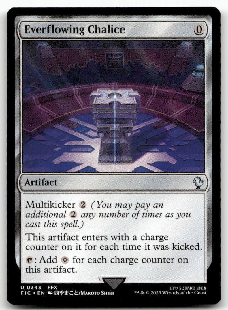 Everflowing Chalice 343 MTG Commander: FINAL FANTASY U NM