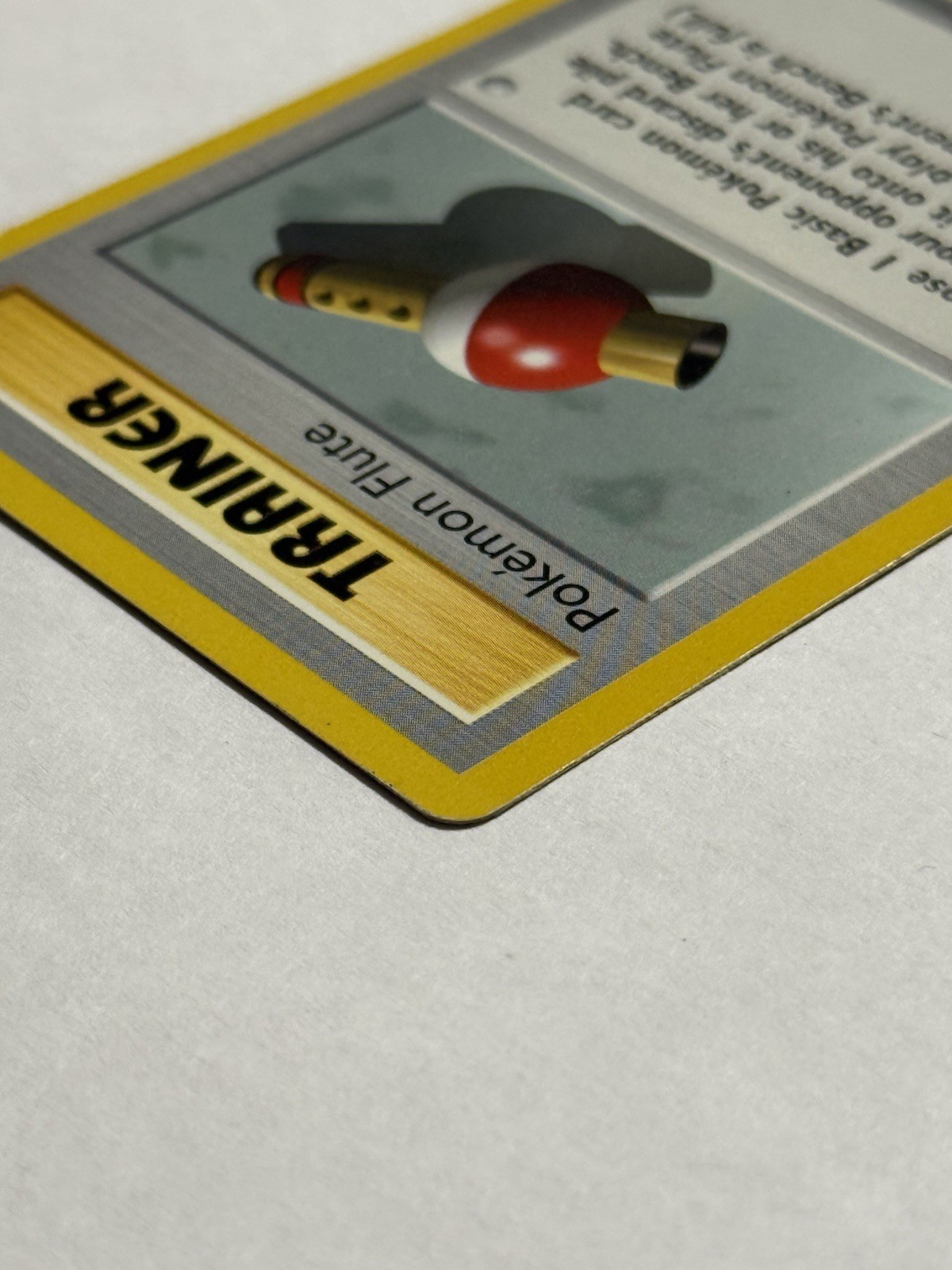 Pokemon Flute 086/102 Base Set (Shadowless) Regular MP