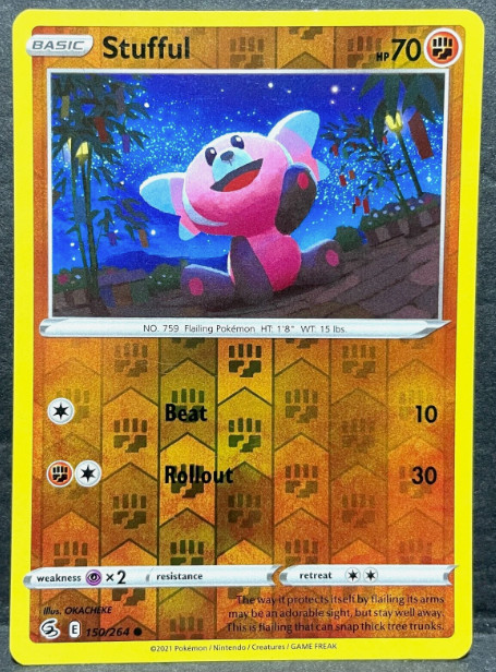 Stufful – 150/264 – Reverse Holo – Fusion Strike – NM/M