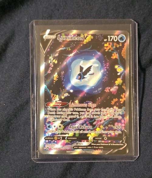 Lumineon GG39/GG70 Crown Zenith Galarian Gallery Full Art Holo