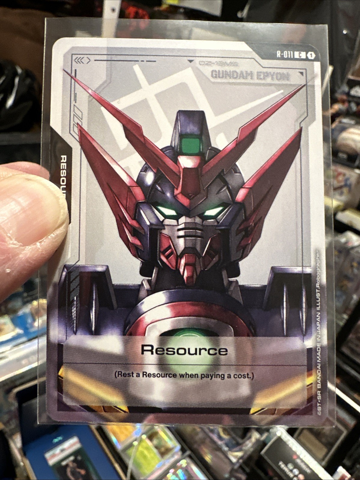 Dual Impact Resource GD02 R-011 Gundam Epyon Gundam TCG Card Game