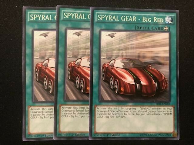 YUGIOH SPYRAL DECK- AGENT- DRONE- QUICK FIX- DOUBLE HELIX- RESORT- BIG RED NM