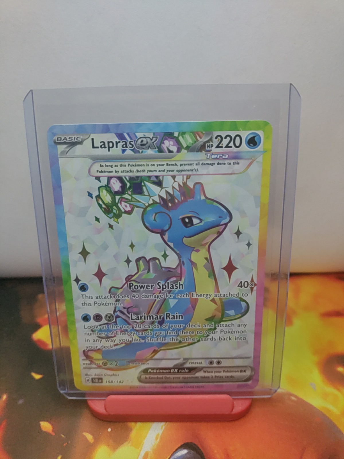 Lapras ex 158/142 Sv07: Stellar Crown Holo
