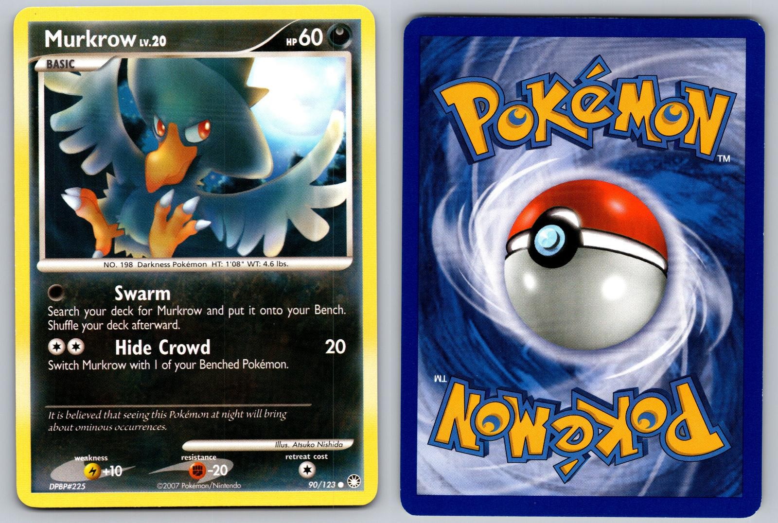 MURKROW 90/123 COMMON MYSTERIOUS TREASURES POKEMON NM/M