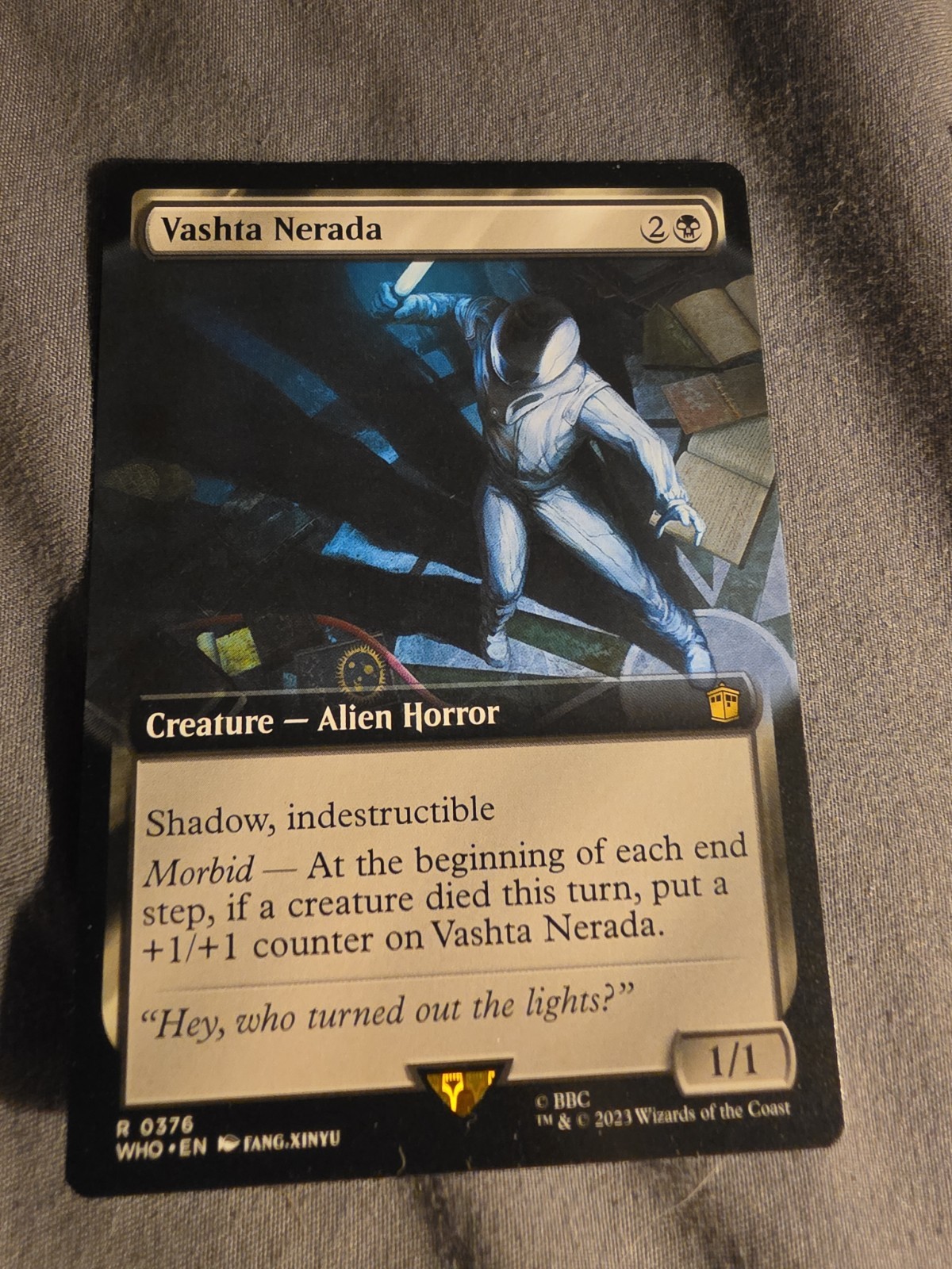 Vashta Nerada (Extended Art) Universes Beyond: Doctor Who Regular