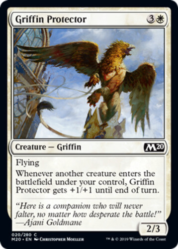 Griffin Protector – Foil x1 – Magic Core Set 2020 – NM-Mint, English – Magic Cor
