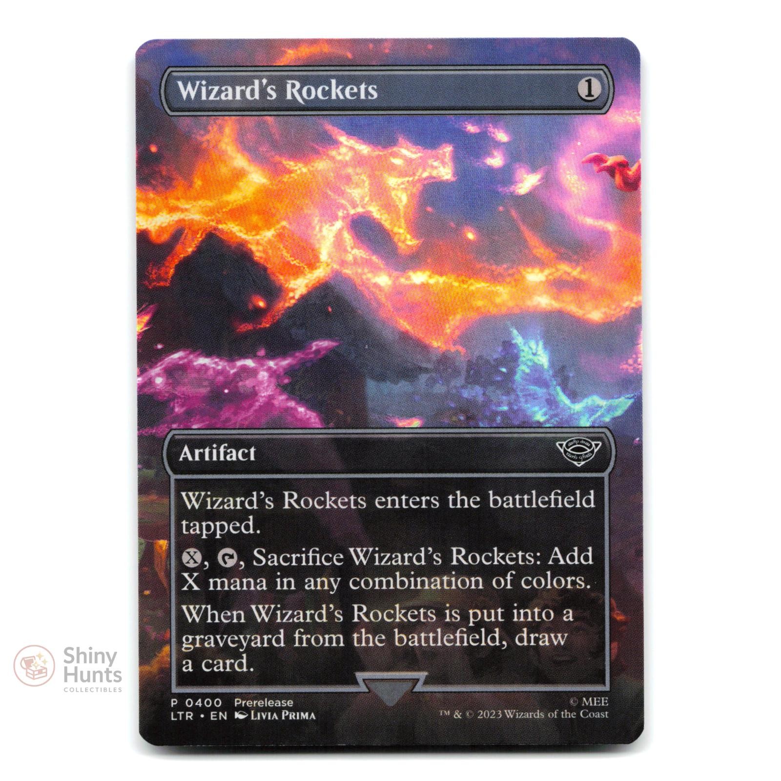 MTG Wizard’s Rockets (Borderless) 400 Universes Beyond: TLOTR NM