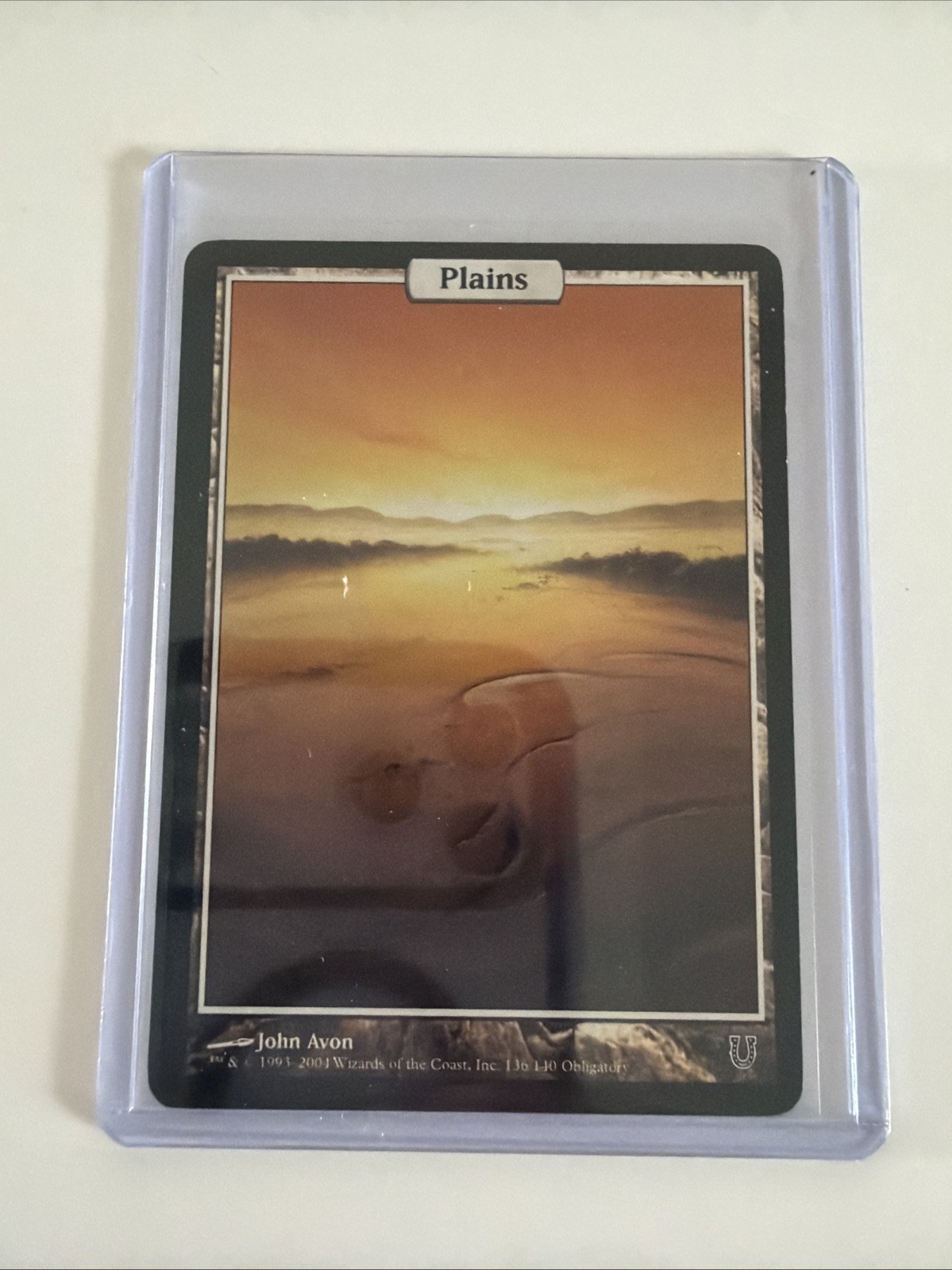 Plains – Full Art Unhinged Regular John Avon 1993-2004 136/140