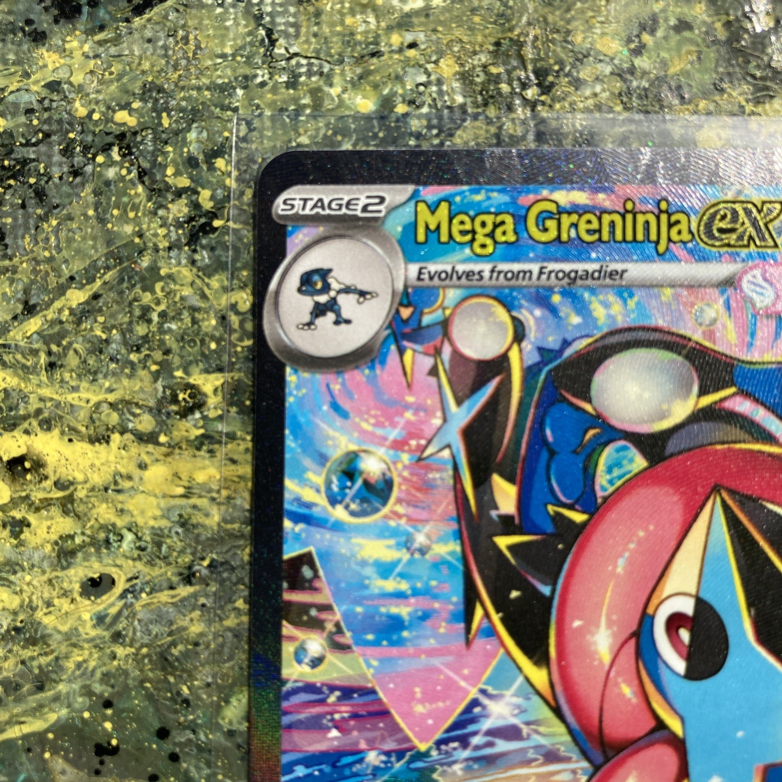Mega Greninja EX SIR 116/086 Chaos Rising | Pokemon TCG English
