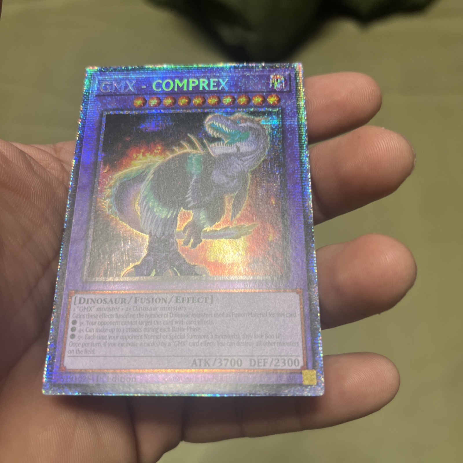 Yu-Gi-Oh! TCG – GMX – COMPREX BLZD-EN093 1st Ed STARLIGHT RARE English