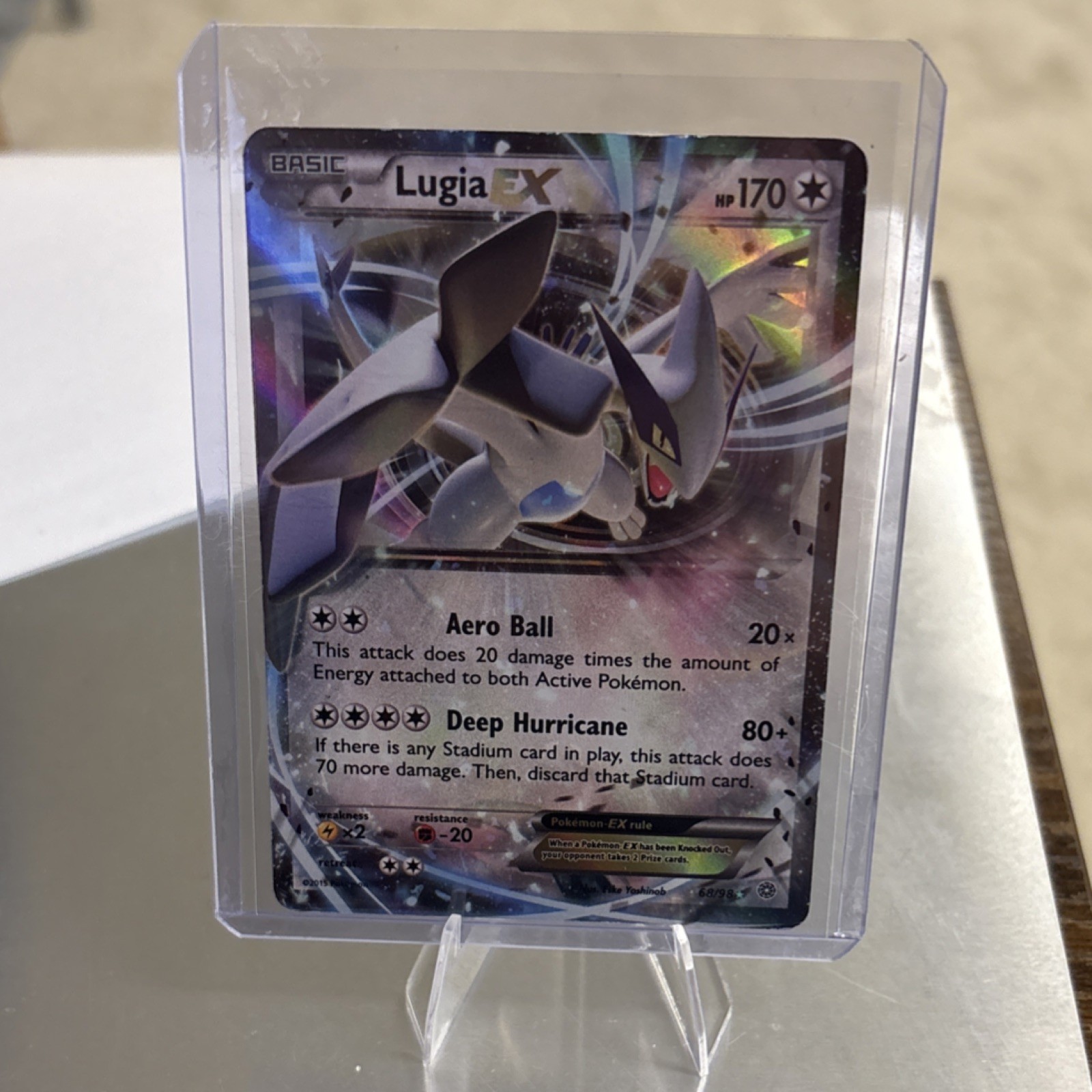 Lugia EX 68/98 XY Ancient Origins Holo Ultra Rare English