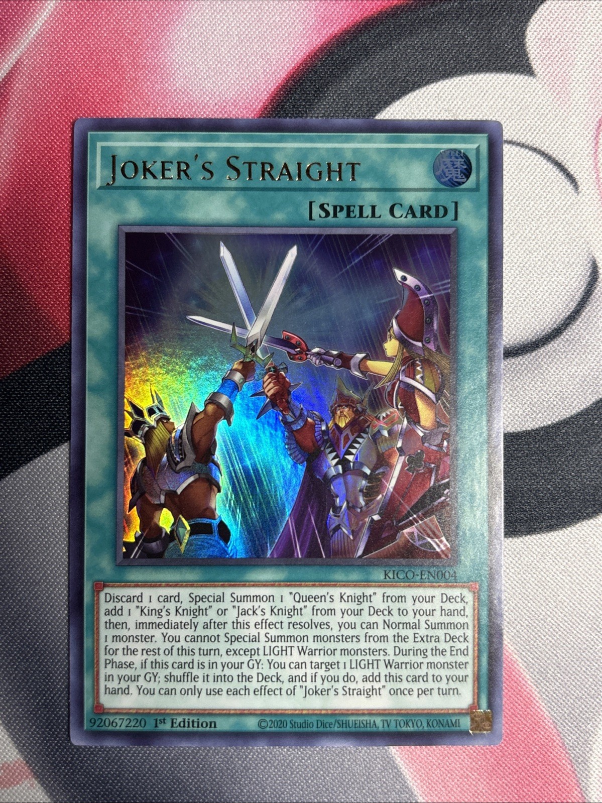 Yugioh Joker’s Straight KICO-EN004 Ultra Rare 1st Ed NM