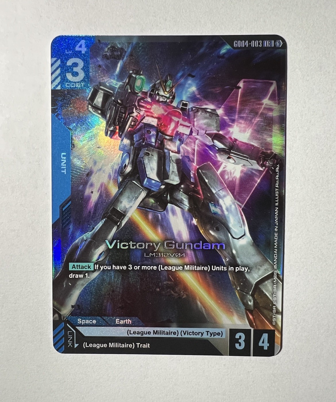 Victory Gundam LR (GD04-003) – Gundam CCG Phantom Aria
