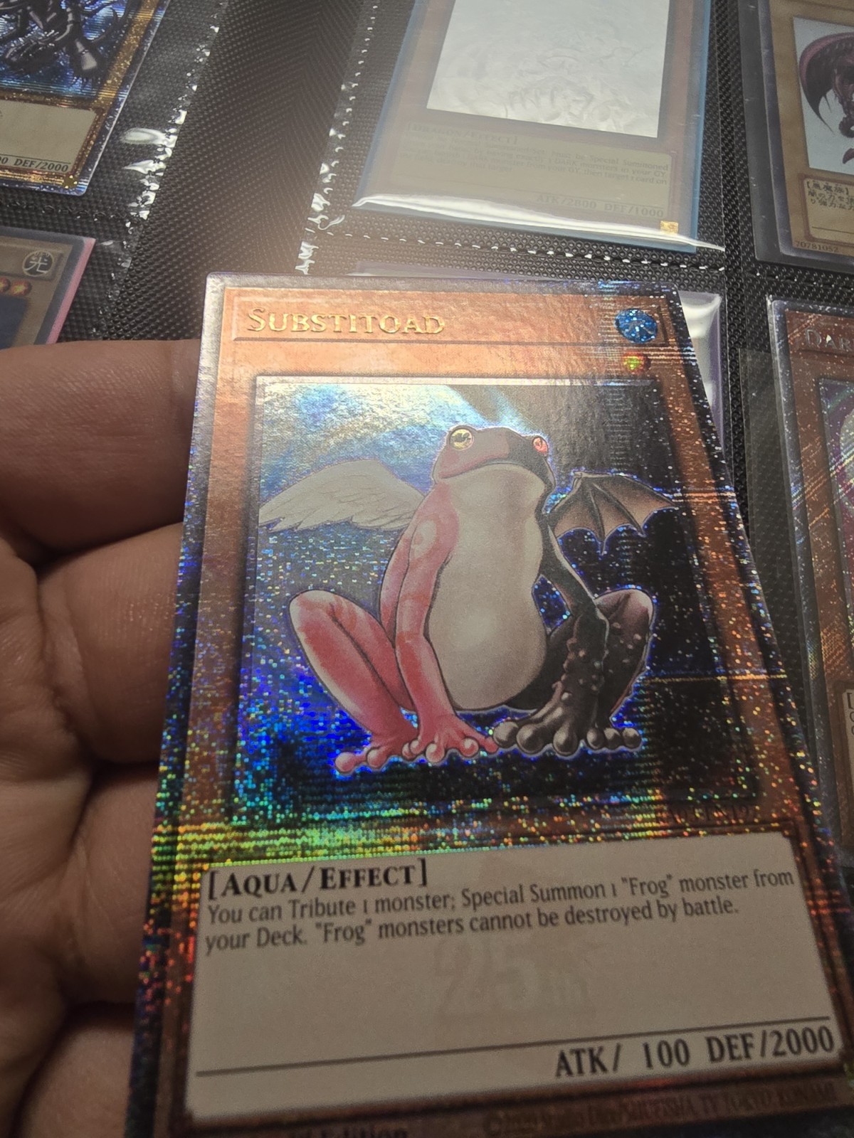 Substitoad (Quarter Century Secret Rare) RA03-EN197 Quarter Century
