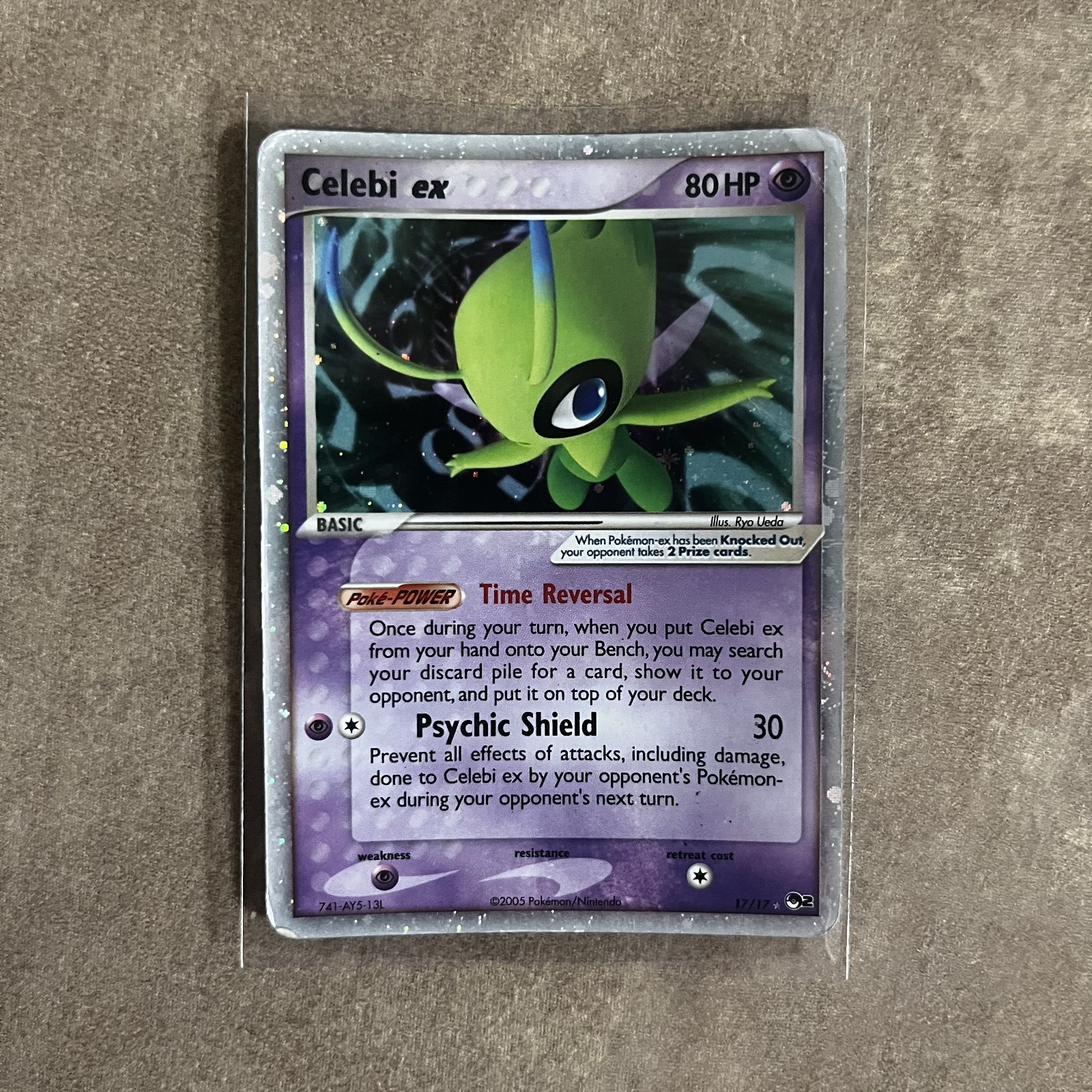 2005 Celebi ex (Holo) 17/17 POP Series 2 Holo