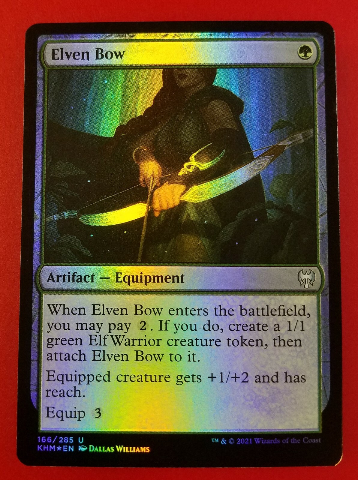 1x Elven Bow | FOIL | Kaldheim | MTG Magic Cards