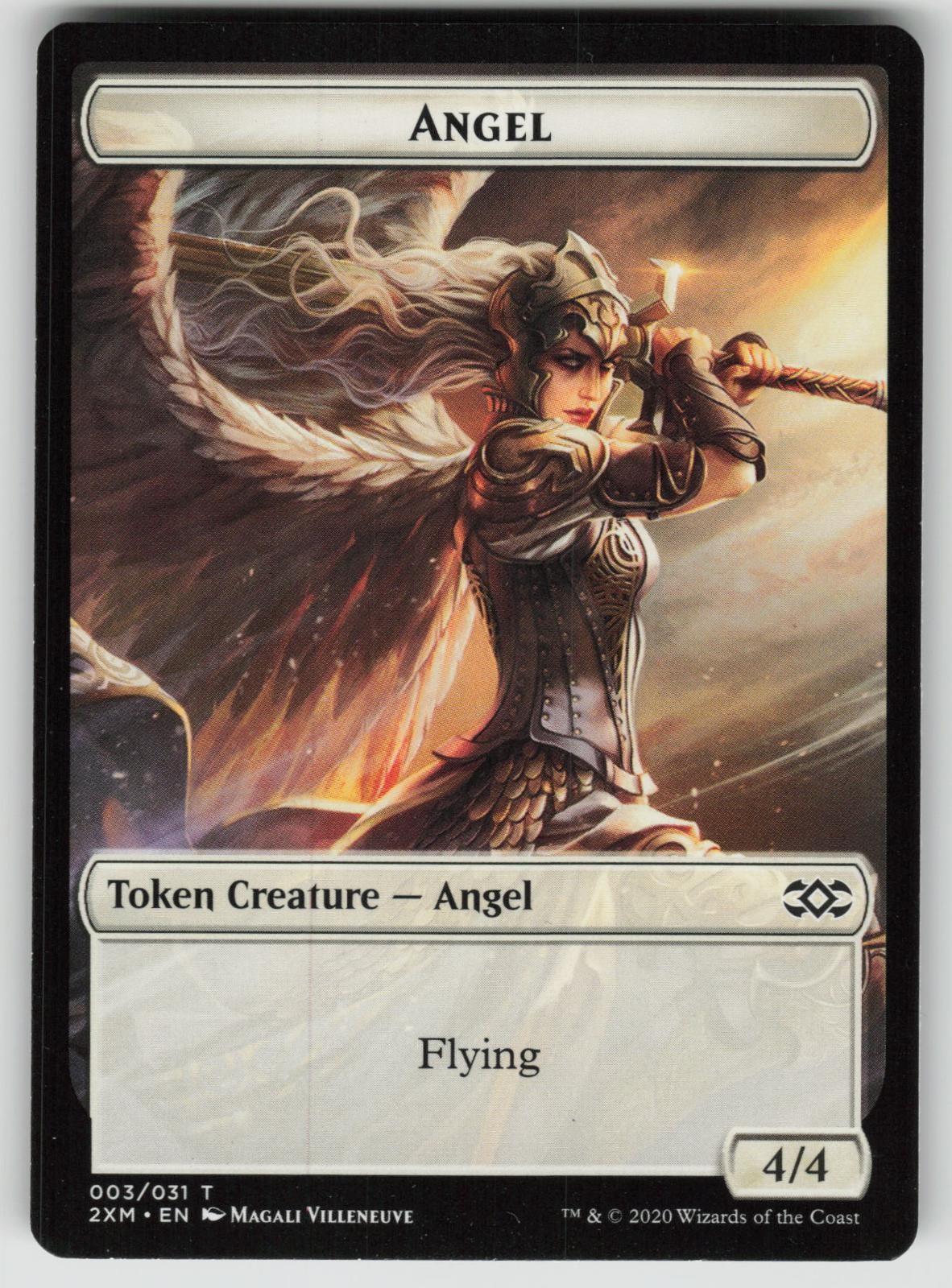 Angel Token 3 Token Double Masters Magic: The Gathering Near Mint