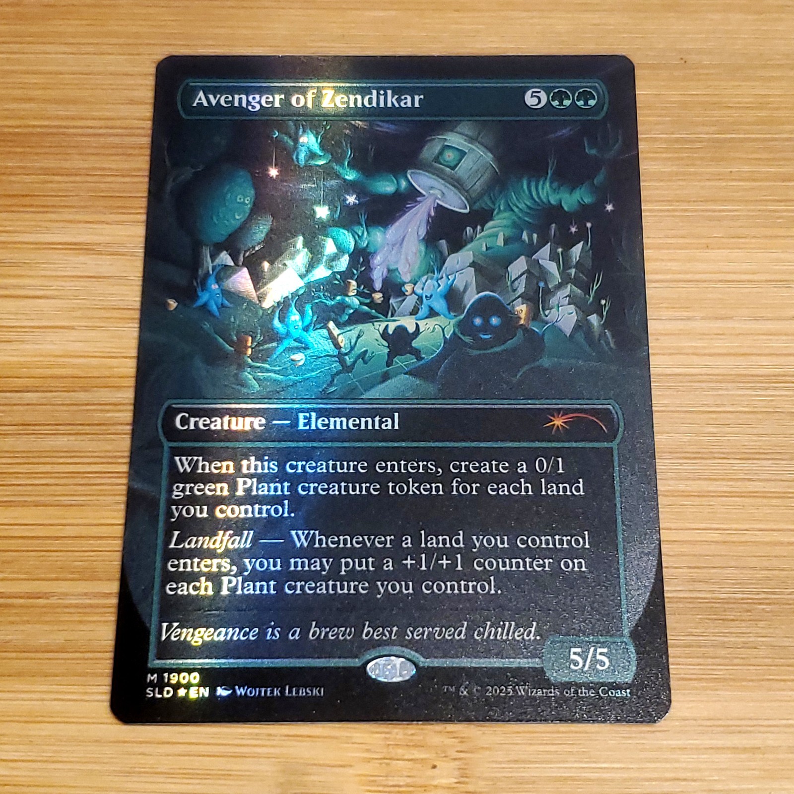 Avenger of Zendikar – 1900, Rainbow Foil, Secret Lair Everyone’s Invited, MTG NM